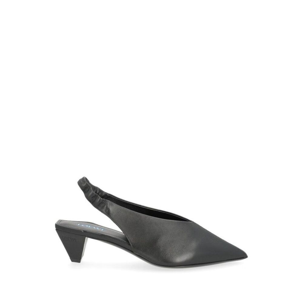 Loewe Women Origami Cubic Lambskin Slingback